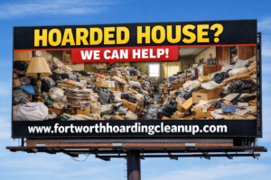 Hoarding Assistance in Fort Worth, Texas.