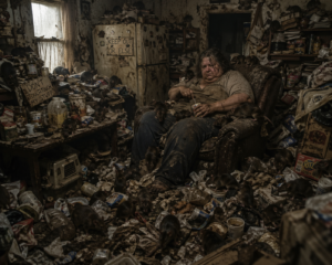 Rat infested hoarder houses in Fort Worth, Texas.